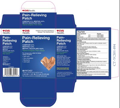 Carton Label (499682 Patch 60 Ct Carton)